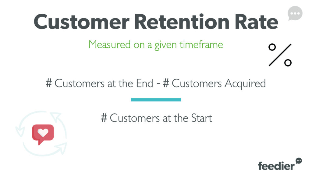 customer retention rate measure for operational excellence