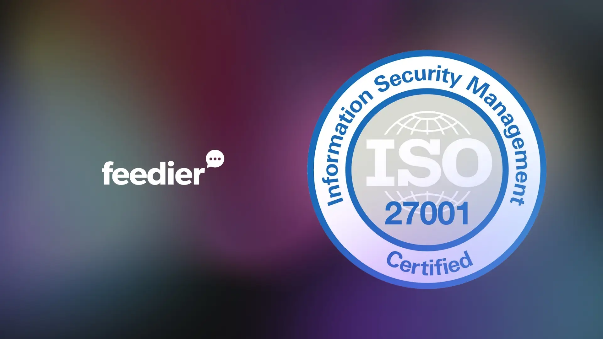 feedier iso 27001 certified