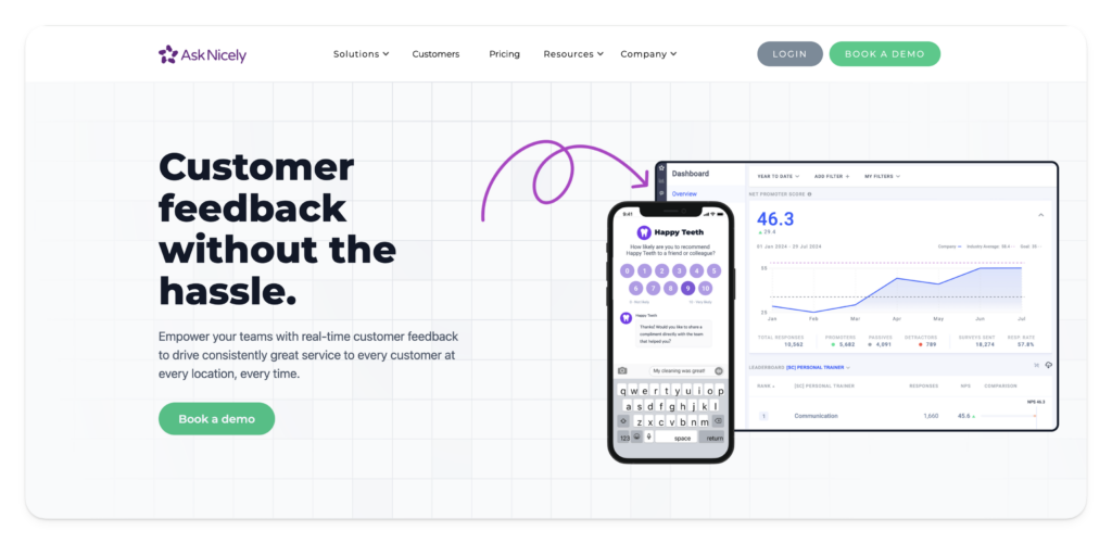 asknicely voice of customer