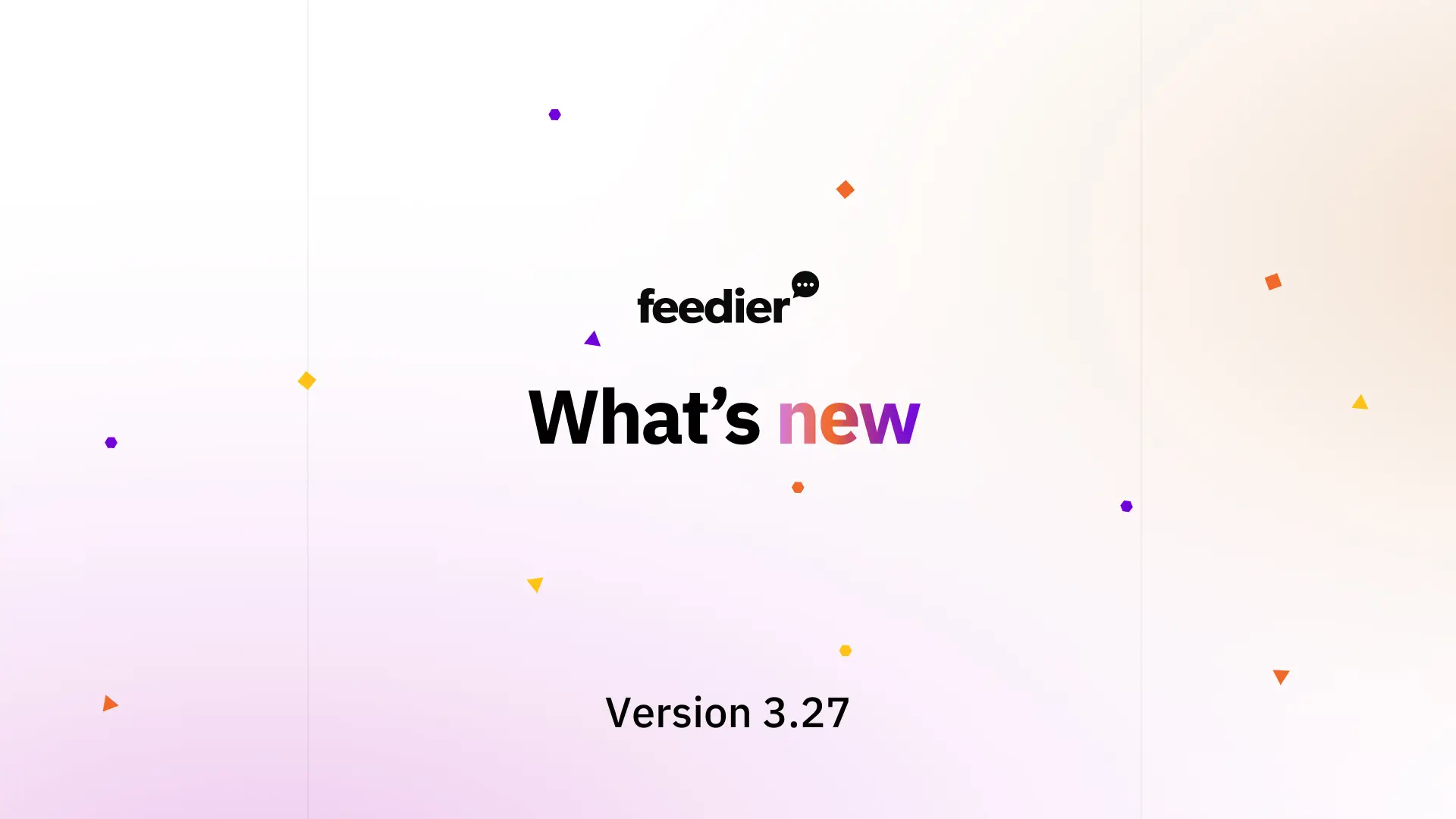 what's new feedier version 3.27