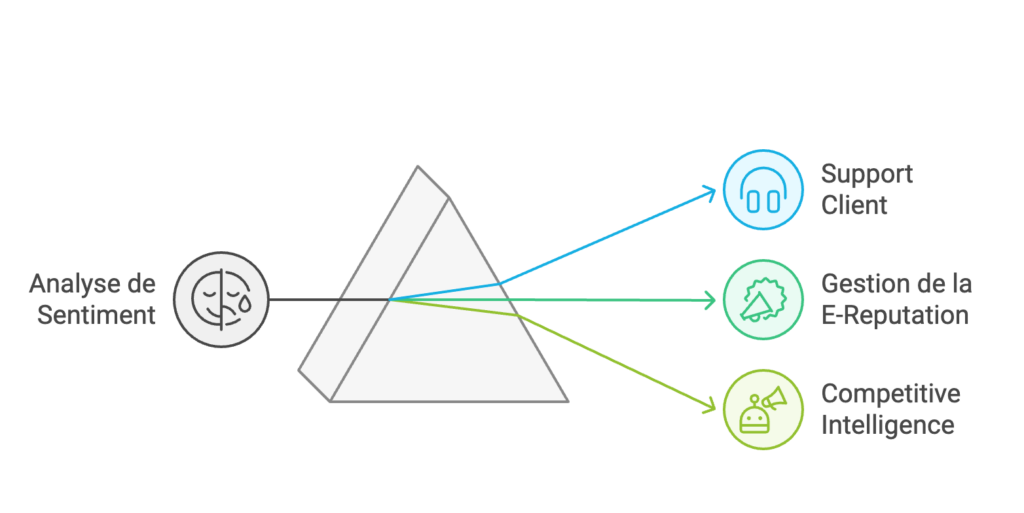 application de l'analyse de sentiment