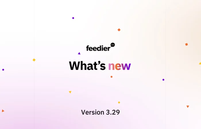 Version 3.29 feedier plateforme
